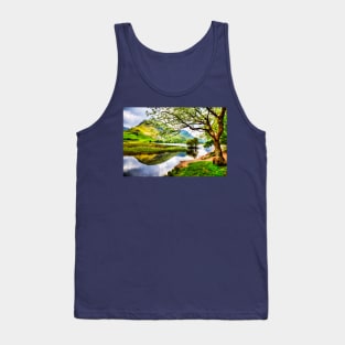 Lake District Mountain Reflection Tank Top